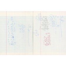 Cahier de brouillon 