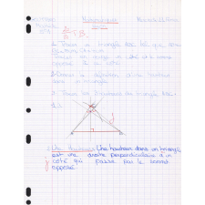 Mathématiques leçon