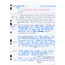 Ensemble d'évaluations