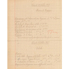 Cahier journalier