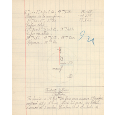 Cahier de calcul