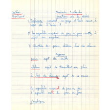 Cahier de devoirs mensuels 