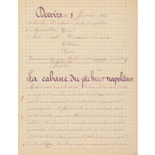Cahier journalier