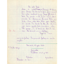 Cahier de roulement