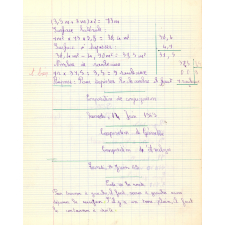 Cahier de roulement