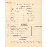 Cahier de roulement