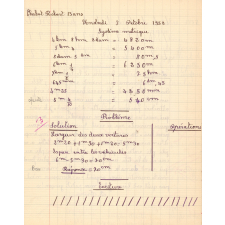 Cahier de roulement
