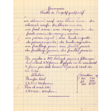 Cahier de roulement