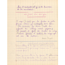 Cahier de devoirs mensuels 