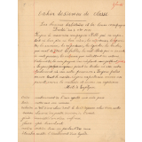 Cahier des devoirs de classe