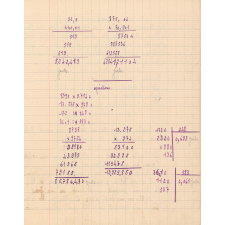 Cahier d'exercices calcul