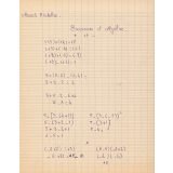 Cahier d'algèbre