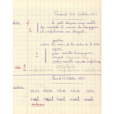 Cahier spécial de devoirs mensuels