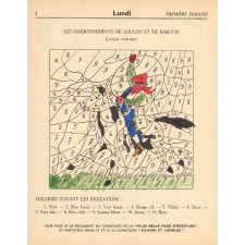 Cahier de vacances avec concours