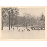 Luzancy : Jeux dans la neige