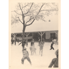 Luzancy : Bataille de boules de neige