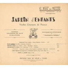 Jardin d'enfants : Vieilles chansons de France