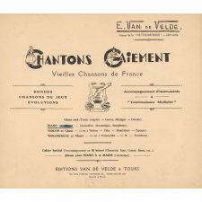 Chantons gaiement : Vieilles chansons de France
