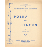 Polka de Haydn : Partie de l'élève