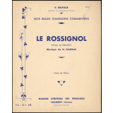 Le rossignol : Partie de l'élève