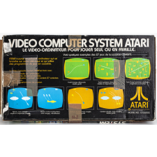 Console de jeux vidéo Atari 2600 : boîte d'origine