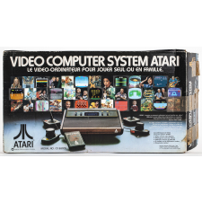 Console de jeux vidéo Atari 2600 : boîte d'origine