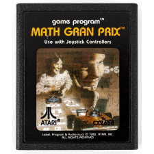 Jeu Atari :  Math gran prix