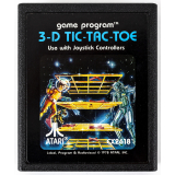 Jeu Atari :  3-D TIC-TAC-TOE