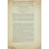 Procès-verbal De la prestation de Sermentdes Membres de l'Ecole de Droit de Grenoble, et Discours Prononcés devant la Cour d'appel.