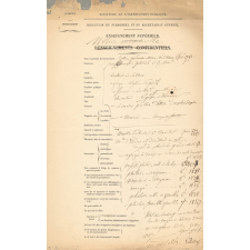 Notices individuelles de deux enseignants du supérieur. 