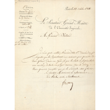Lettre administrative. 