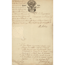 Supplique à l'impératrice Marie-Thérèse, pour qu'elle autorise un natif de Dixmude à aller étudier à Douai.