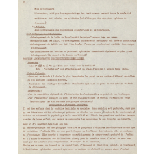 Réflexions sur la réforme de l'enseignement.