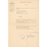 Nomination de Barthélémy Tucat comme instituteur à Gerderest. 