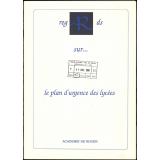 Regards sur le plan d'urgence des lycées.