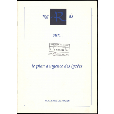 Regards sur le plan d'urgence des lycées.