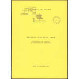Rentrée scolaire 1986. Conférence de Presse de Monsieur le Recteur. Lundi 1er septembre 1986.