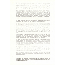 Rentrée scolaire 1986. Conférence de Presse de Monsieur le Recteur. Lundi 1er septembre 1986.