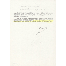 Préparation de la rentrée 1988.