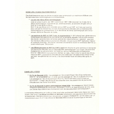 Rentrée scolaire 1988. Conférence de Presse du Recteur Gabriel Bianciotto. Lundi 5 septembre 1987.