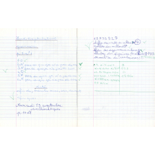 Cahier de devoirs