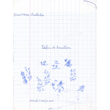 Cahier de brouillon