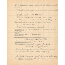 Cahier journalier