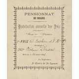 Distribution annuelle des Prix
