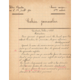 Cahier journalier