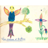 Les oiseaux et les fleurs