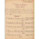 Cahier de coupe : Prise de mesures