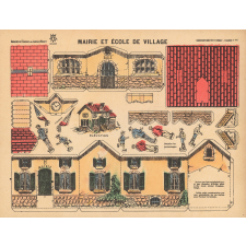 Constructions petit format : mairie et école de village