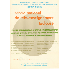 Centre national de télé-enseignement de Toulouse. 