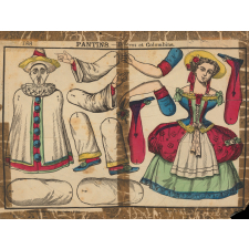 Pantins : Pierrot et Colombine : N° 188